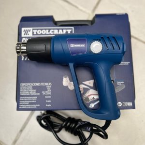 PISTOLA DE CALOR 1700W TOOLCRAFT 2 AÑOS DE GARANTIA