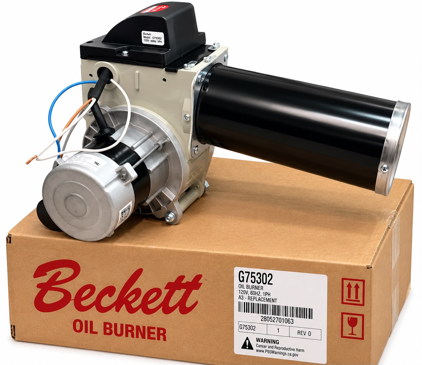 Quemador de ACPM 120V Beckett AF – Encendido Manual de 0,5-3 GHP - Image 2